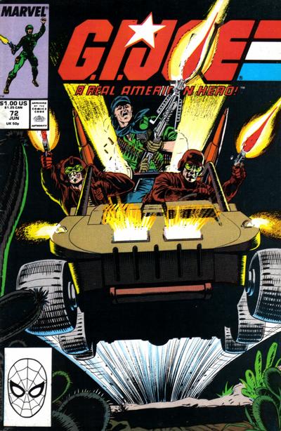 G.I. Joe, A Real American Hero #72 [Direct](1982)-Very Fine (7.5 – 9)