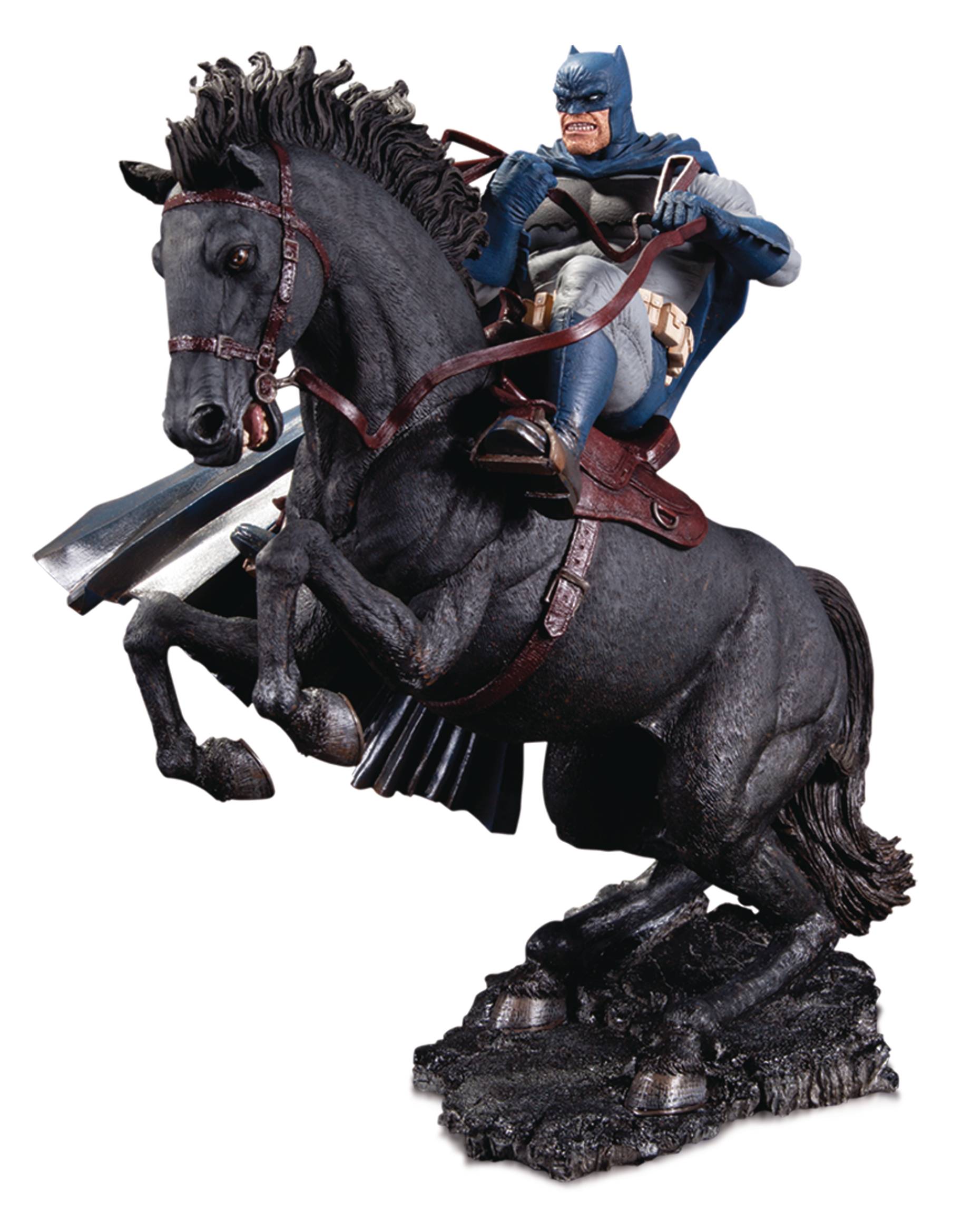 Dark Knight Returns Call To Arms Statue Mini Battle Statue