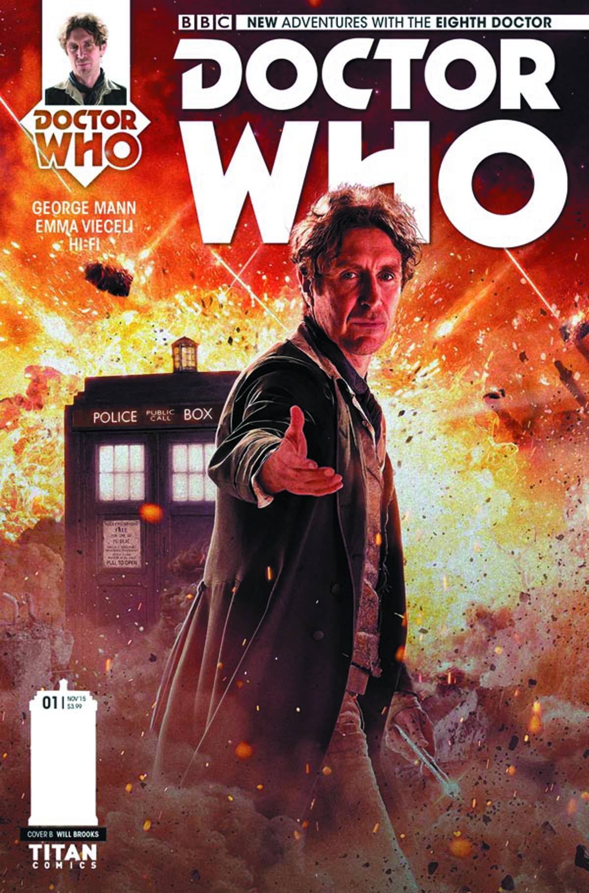 Doctor Who 8th #5 Cover B Photo