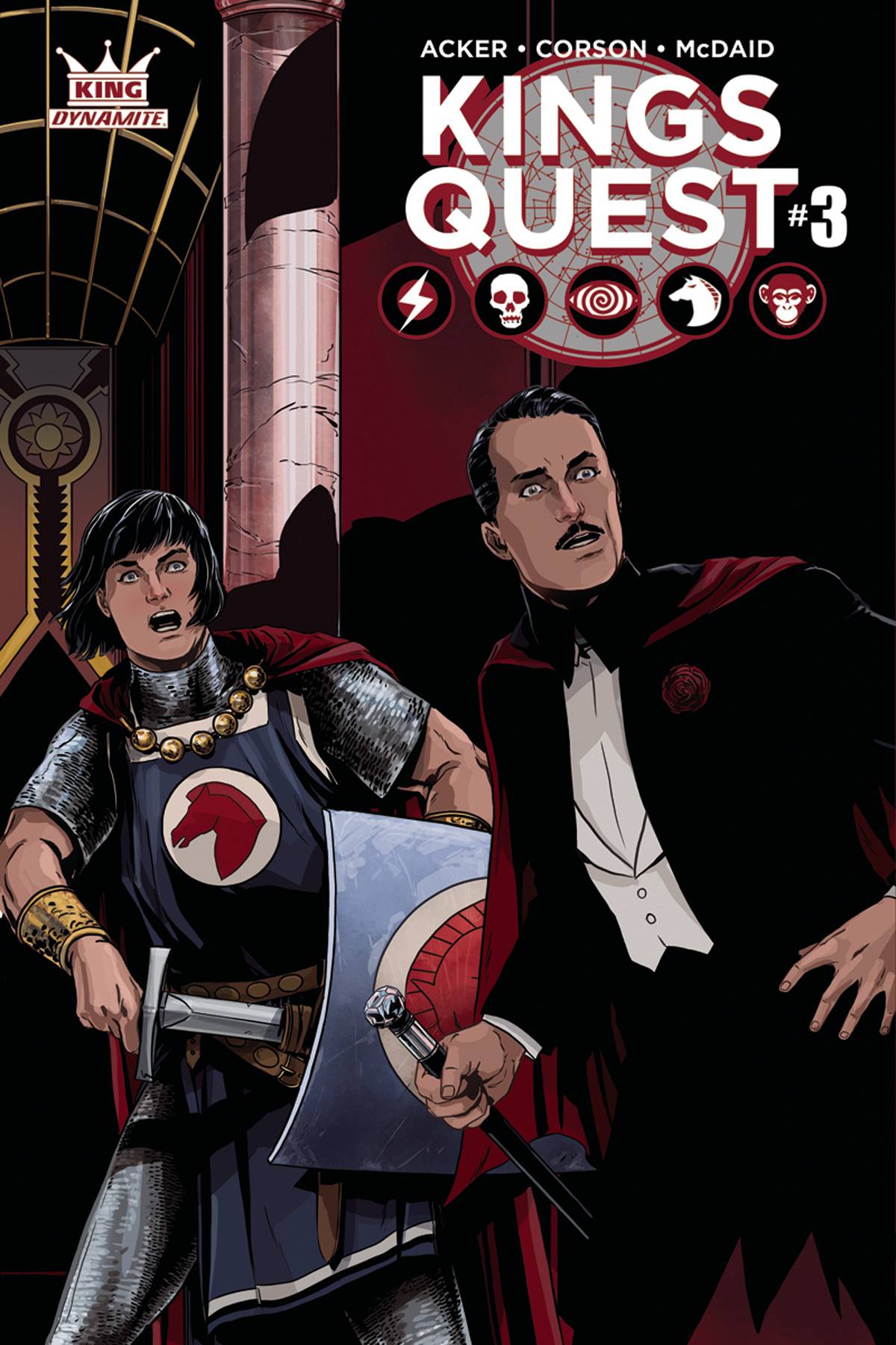 Kings Quest #3 Cover A Laming