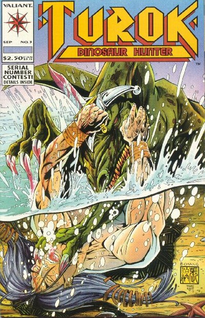 Turok, Dinosaur Hunter #3-Very Fine (7.5 – 9)