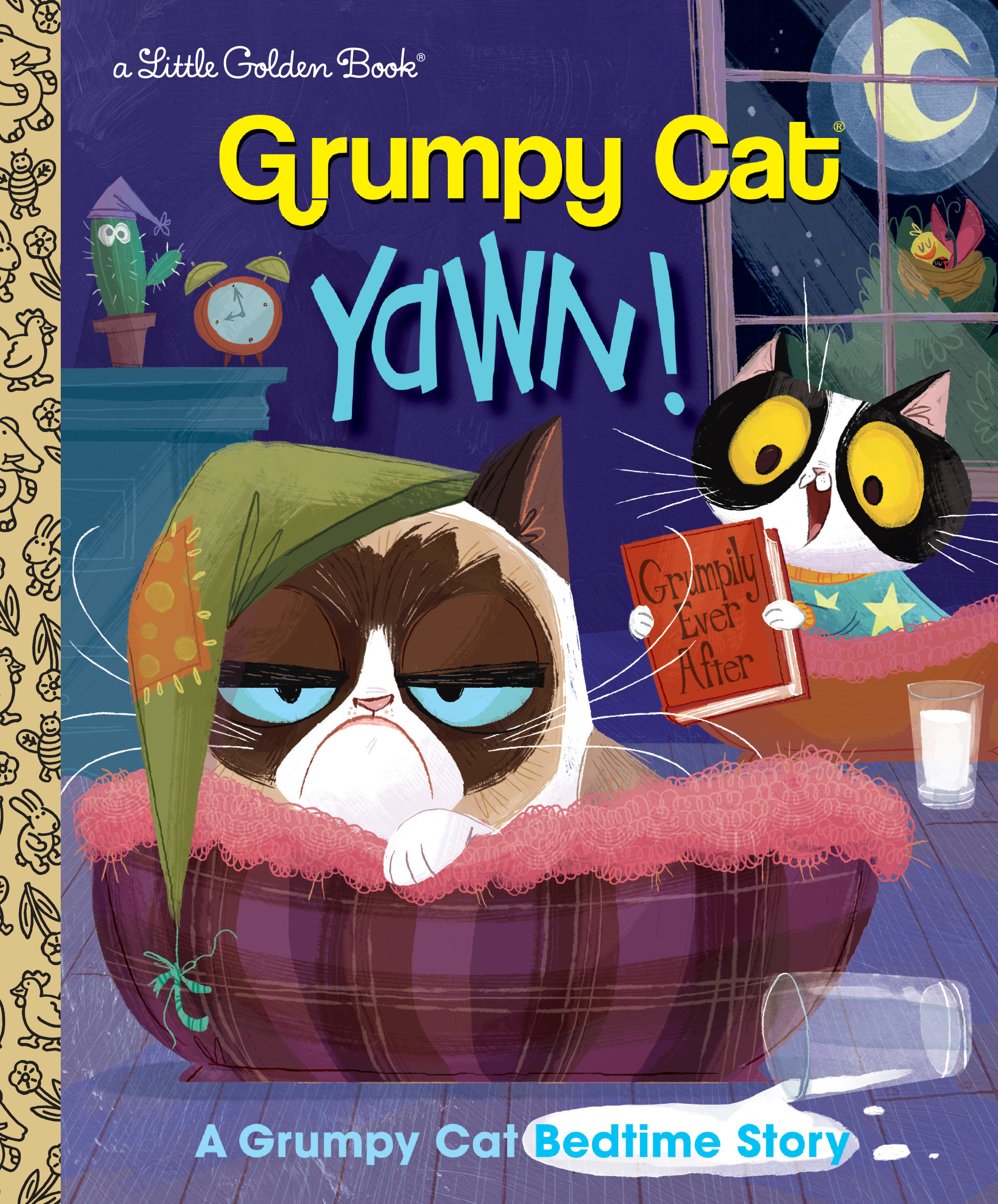 Grumpy Cat Yawn! Little Golden Book 