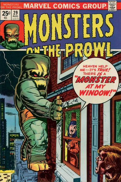 Monsters On The Prowl #29 [Mark Jewelers]-Very Good