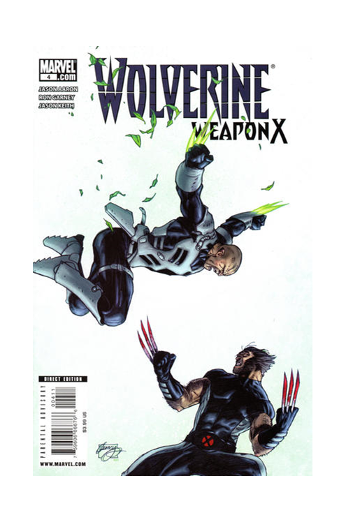 Wolverine Weapon X #4 (Granov (50/50 Cover)) (2009)