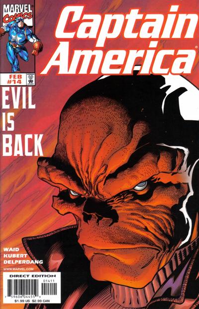 Captain America #14 [Direct Edition]-Near Mint (9.2 - 9.8)