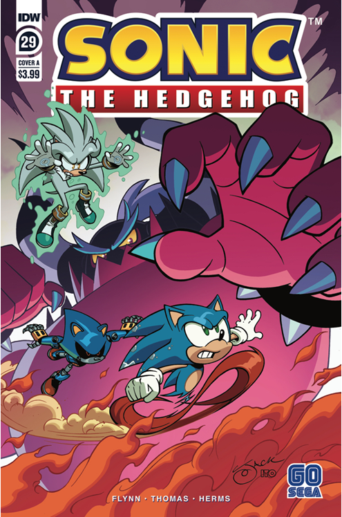 Sonic the Hedgehog #29 Cover A Lawrence