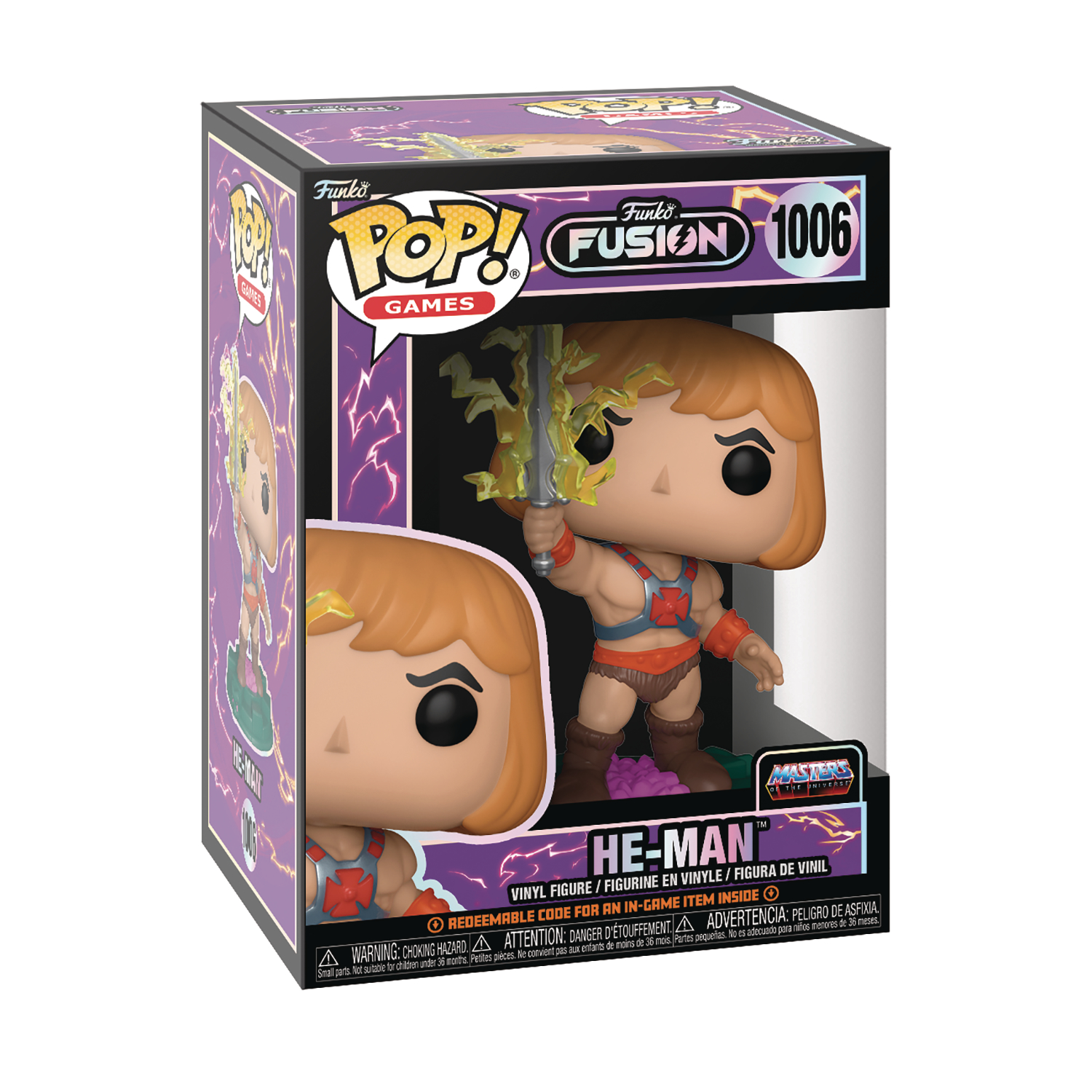 Pop Games Funko Fusion He-Man Funko Vinyl Figure