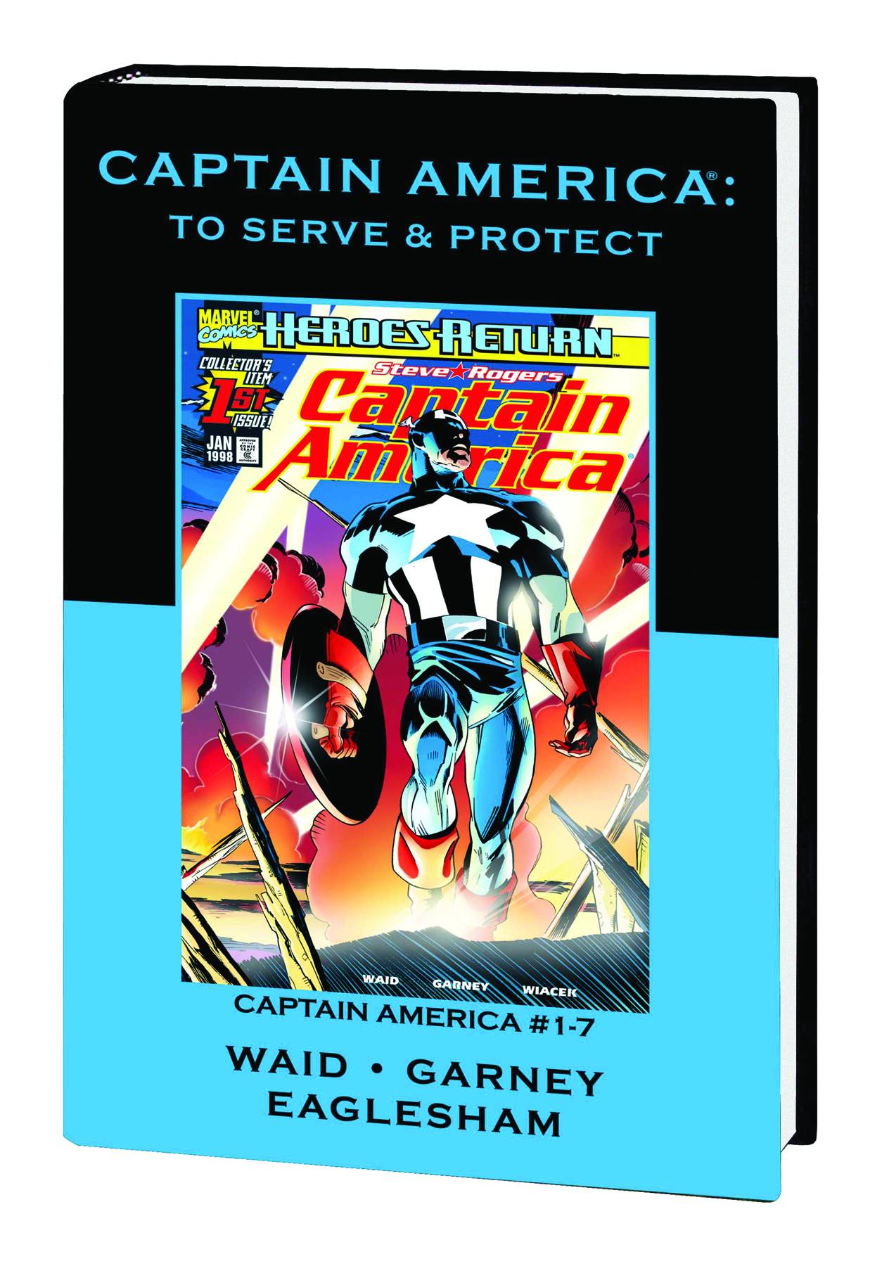 Captain America To Serve & Protect Premiere Hardcover - Variant Edition (Hardcover)