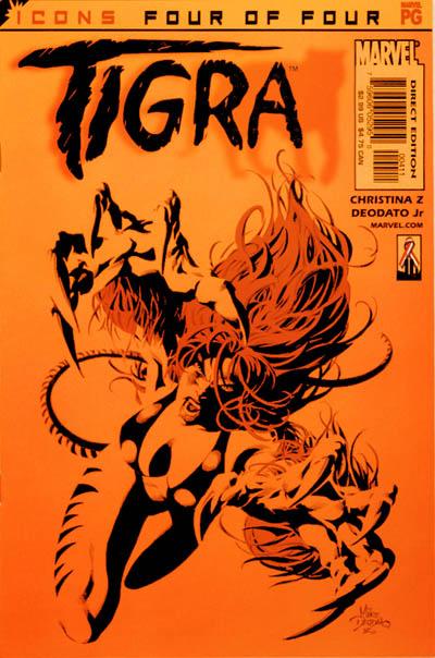 Avengers Icons Tigra #4 (2002)