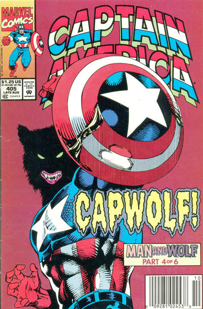 Captain America #405 [Newsstand]-Good (1.8 – 3)