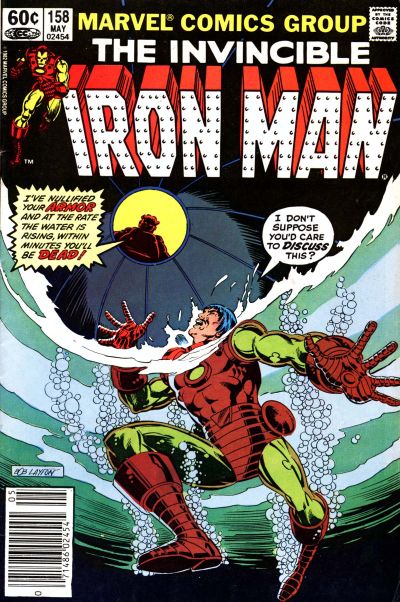 Iron Man #158 [Newsstand] - Fn+ 6.5