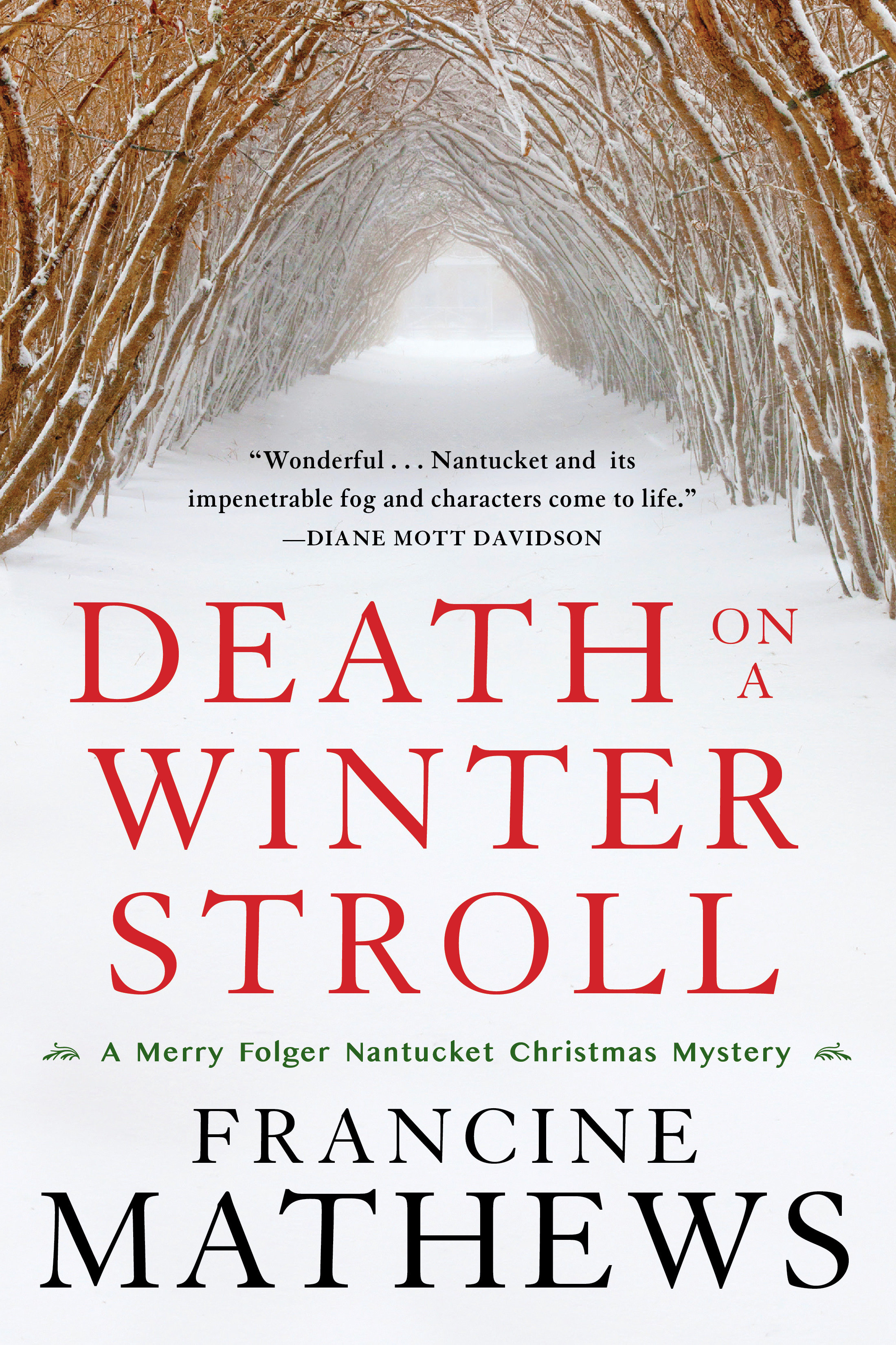 Death On A Winter Stroll (Hardcover Book)