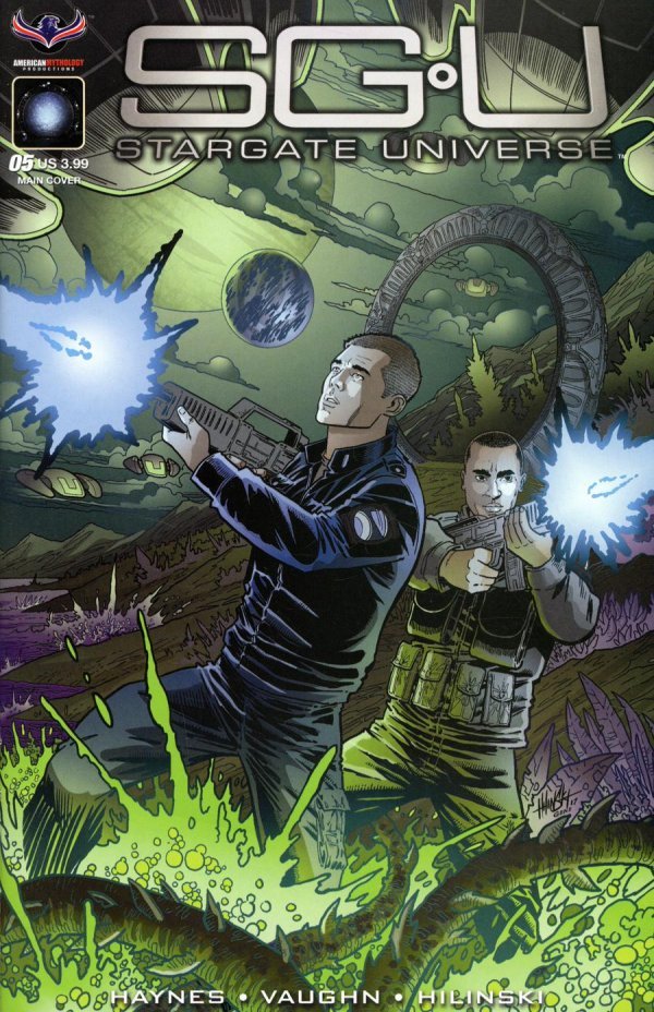 Stargate Universe #5 Main Hilinski Cover