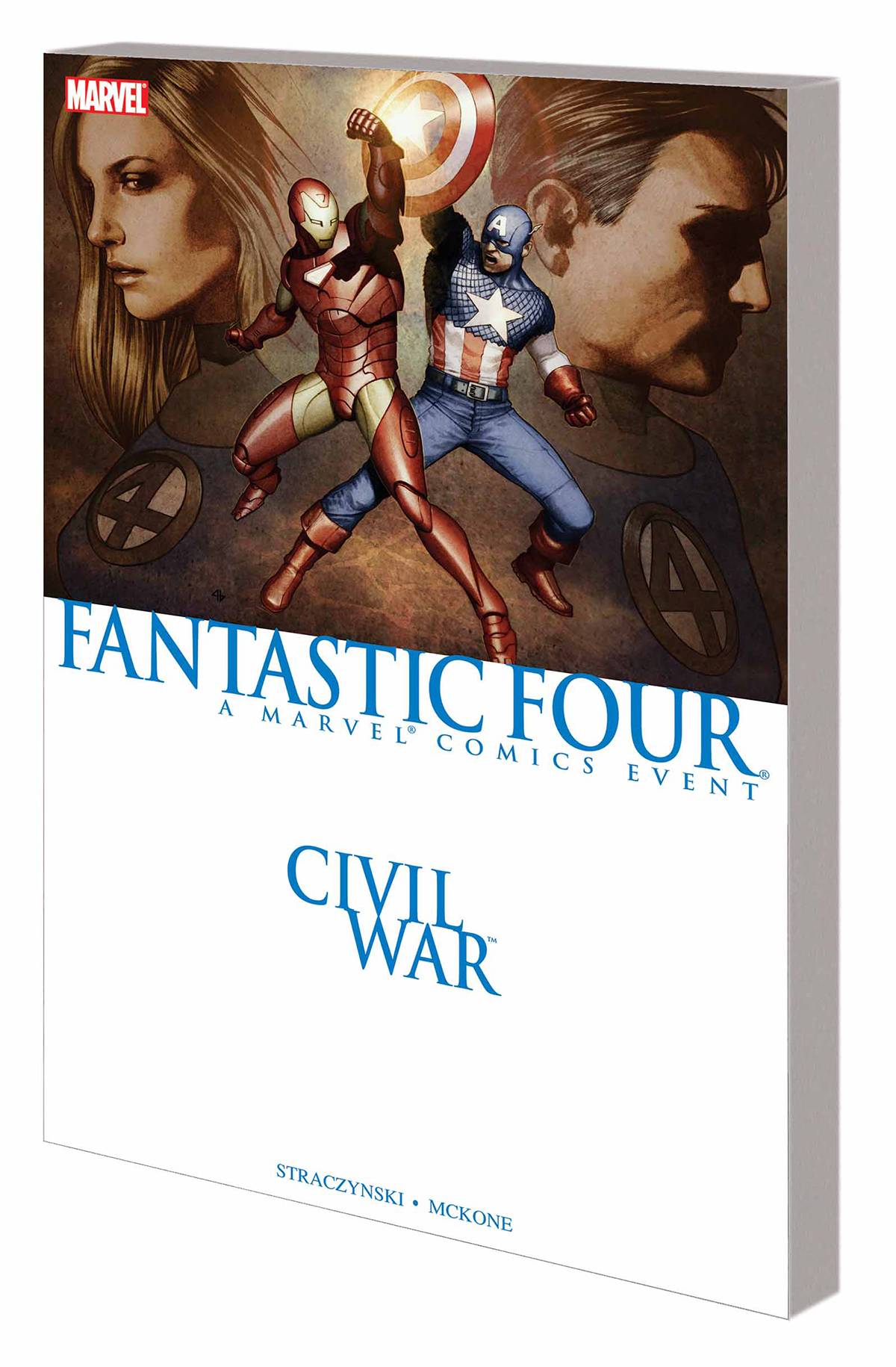 Civil War Fantastic Four Graphic Novel New Printing