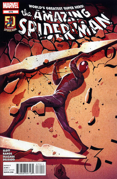 The Amazing Spider-Man #679 [Direct Edition] - Fn/Vf 