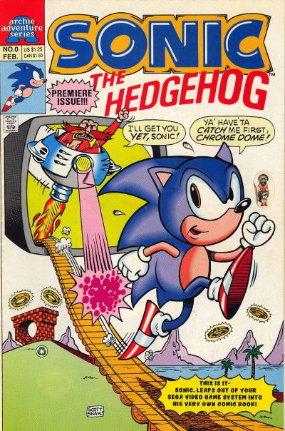 Sonic The Hedgehog #0-Fine (5.5 – 7)