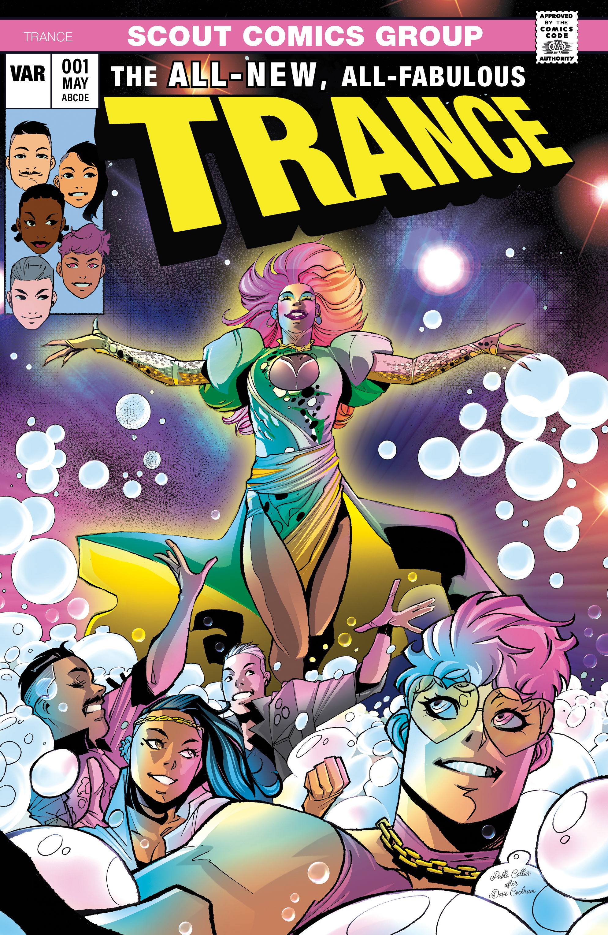 Trance # 1 Pride Homage Cover