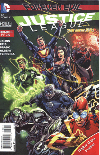 Justice League #24 Combo Pack (Evil)