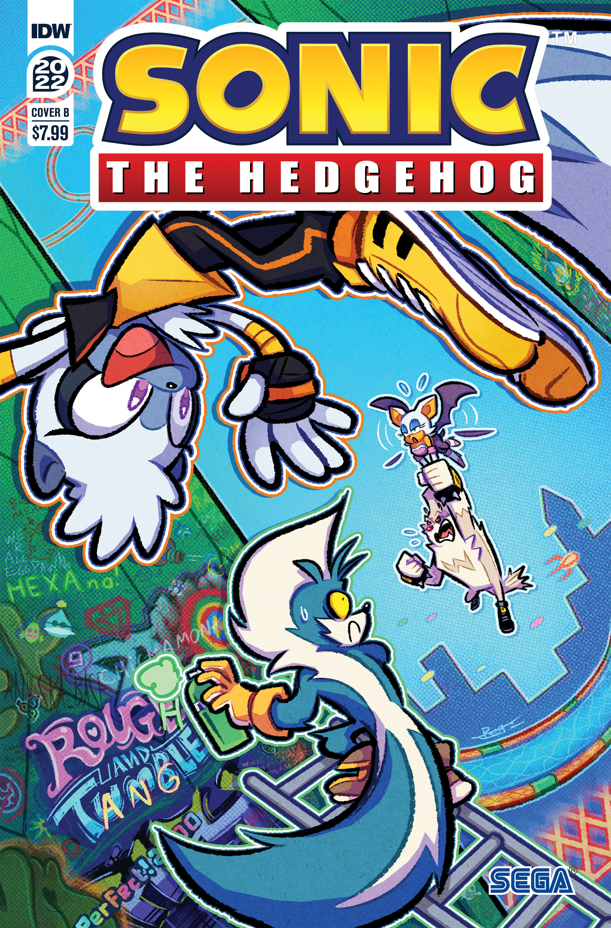 Sonic the Hedgehog Annual 2022 Cover B Reggie Graham