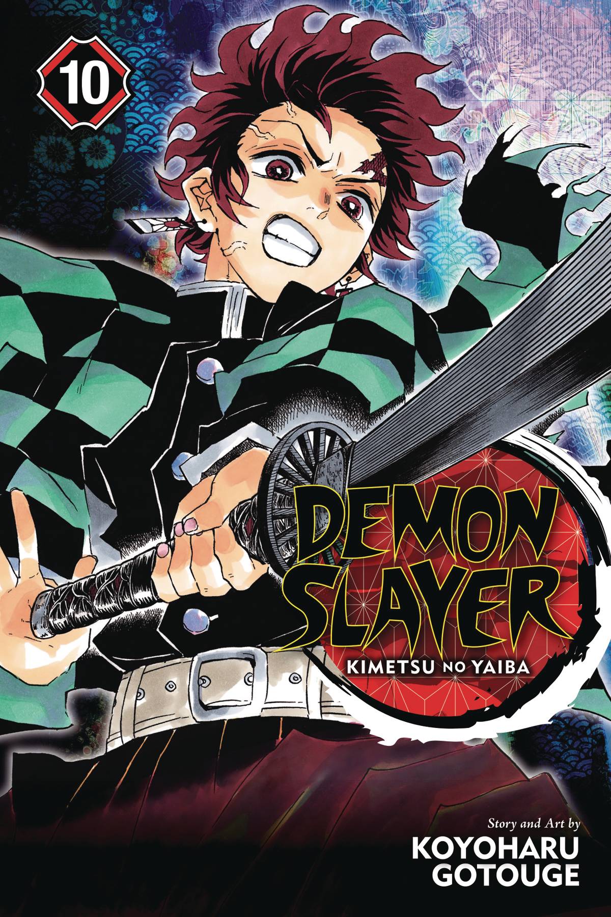 Demon Slayer Kimetsu No Yaiba Manga Volume 10