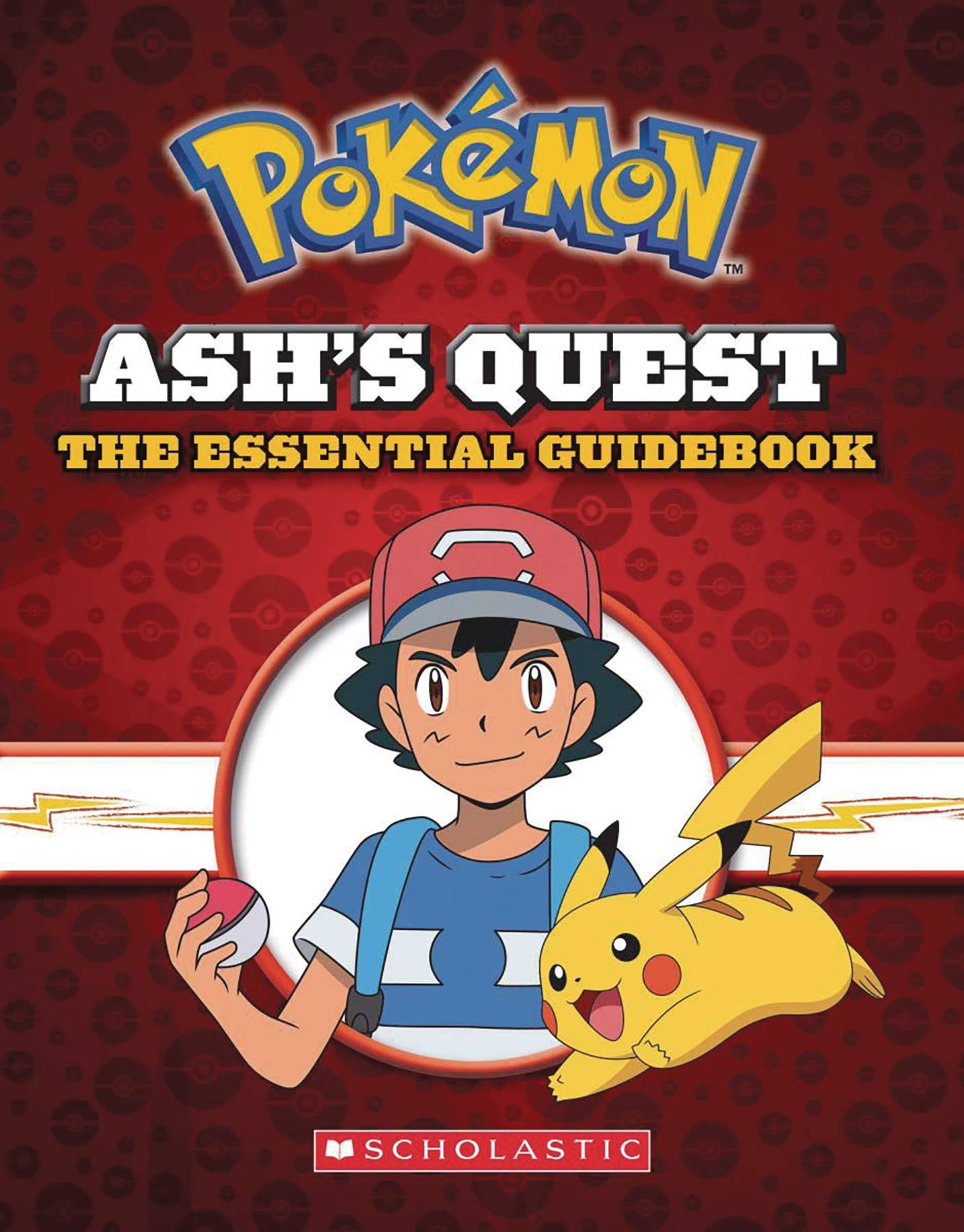 Ashs Quest Essential Guidebook Pokémon Ashs Quest Hardcover