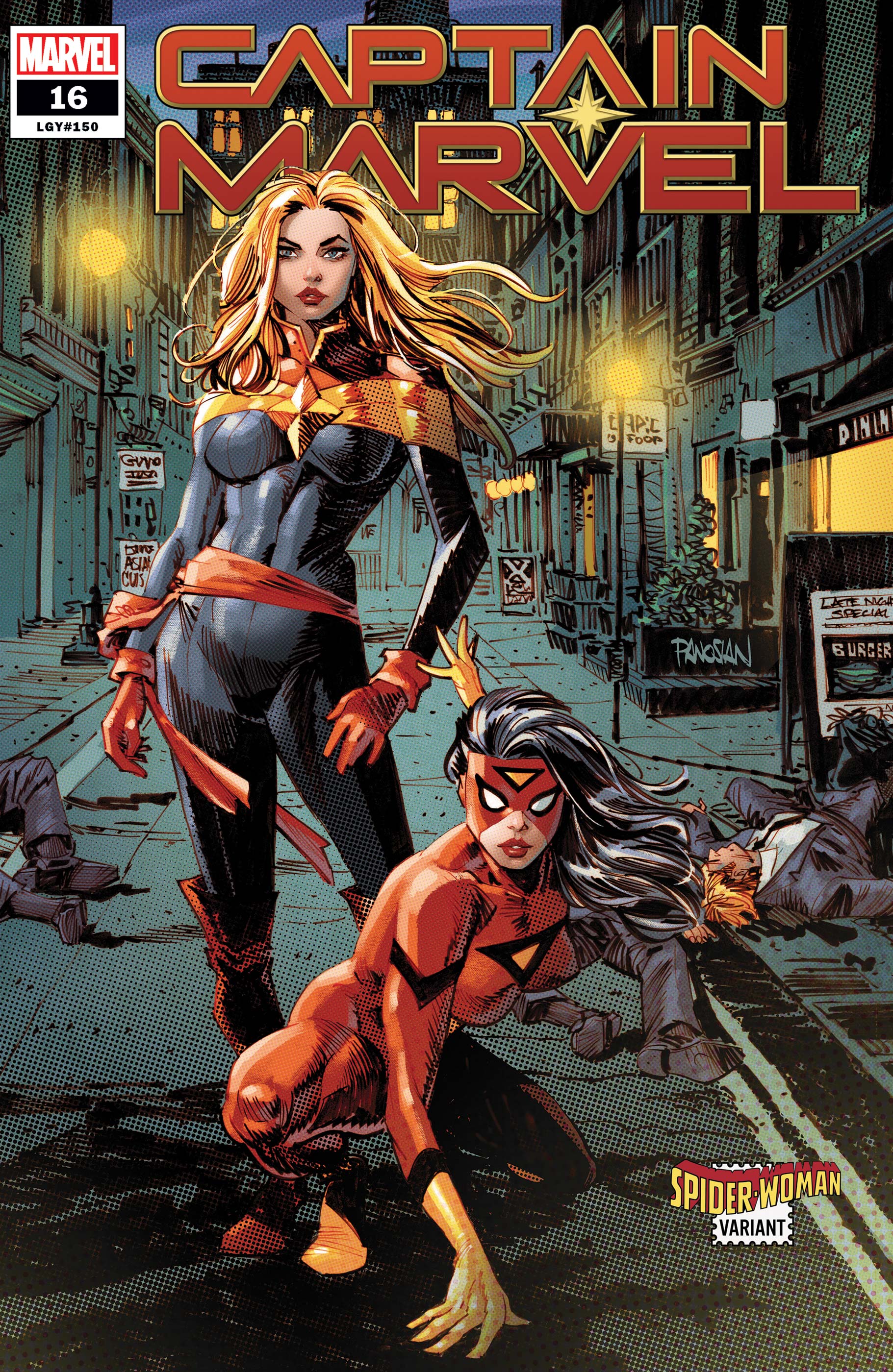 Captain Marvel #16 Panosian Spider-Woman Variant (2019)