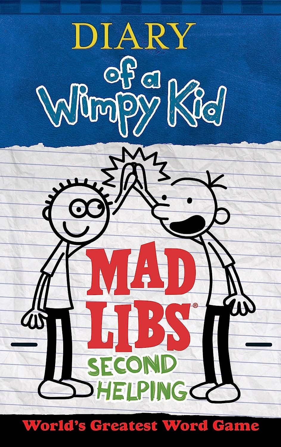 Mad Libs Books Volume 12 Diary of a Wimpy Kid Second Helping 