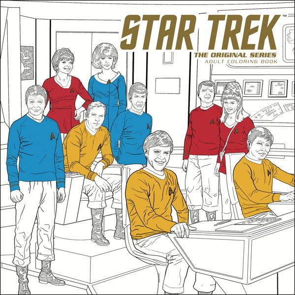 Star Trek Original Series Adult Coloring Book Volume 1