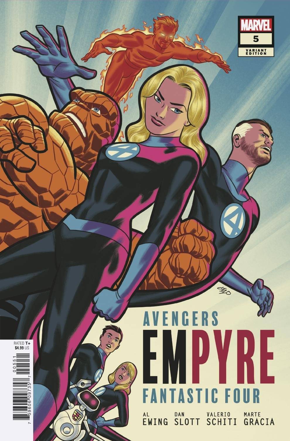 Empyre #5 Michael Cho Fantastic Four Variant (Of 6)