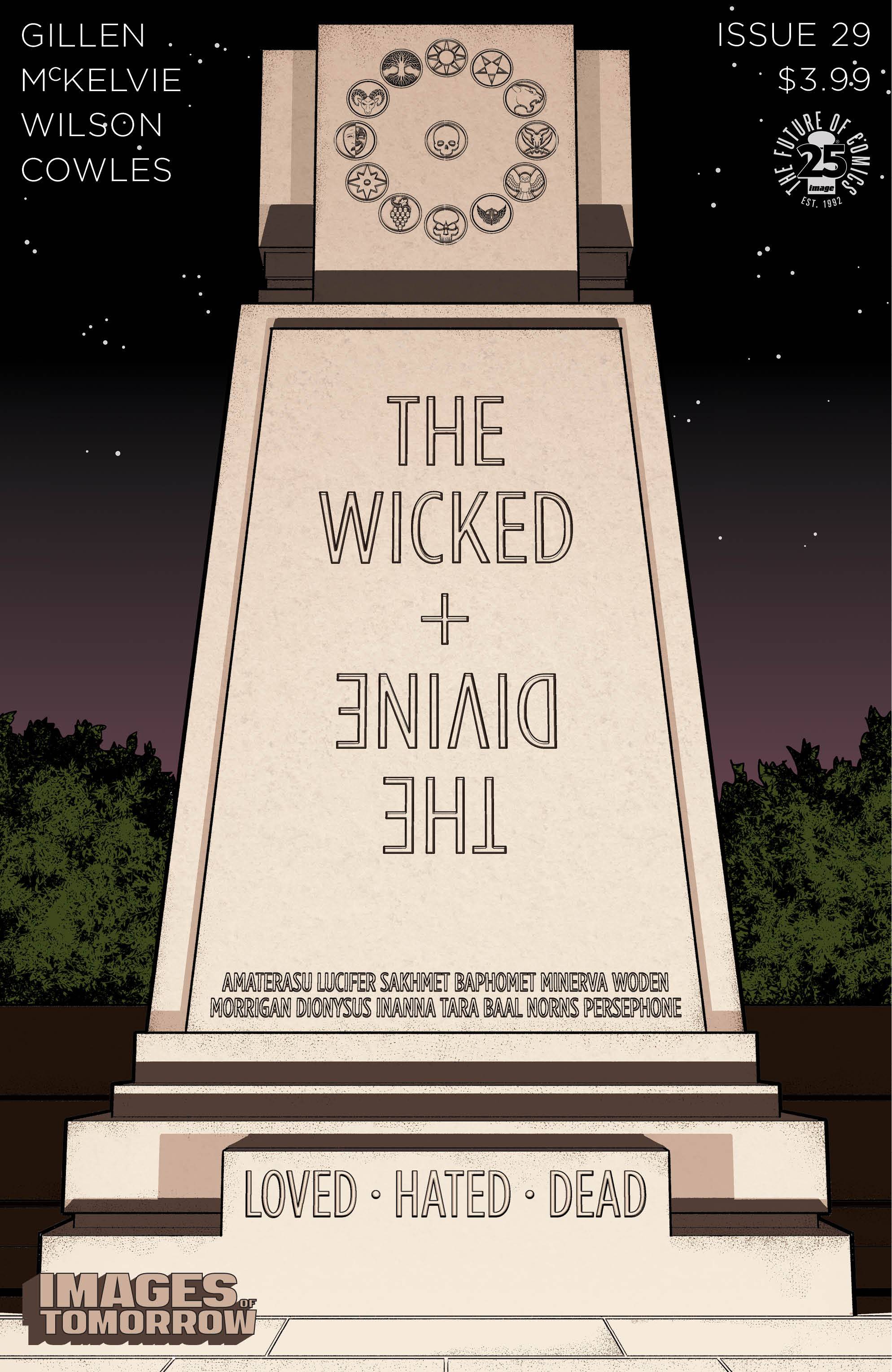 Wicked & Divine #29 Cover C Images of Tomorrow Variant (Mature)