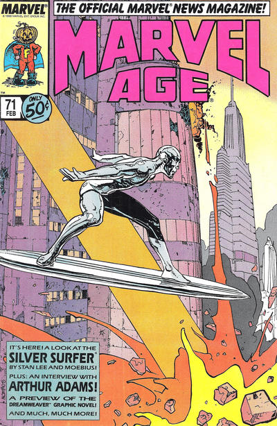 Marvel Age #71-Good (1.8 – 3)