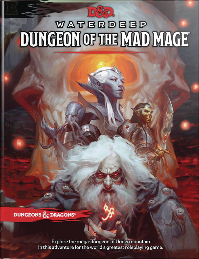 Dungeons & Dragons RPG Waterdeep Dungeon Mad Mage Hardcover