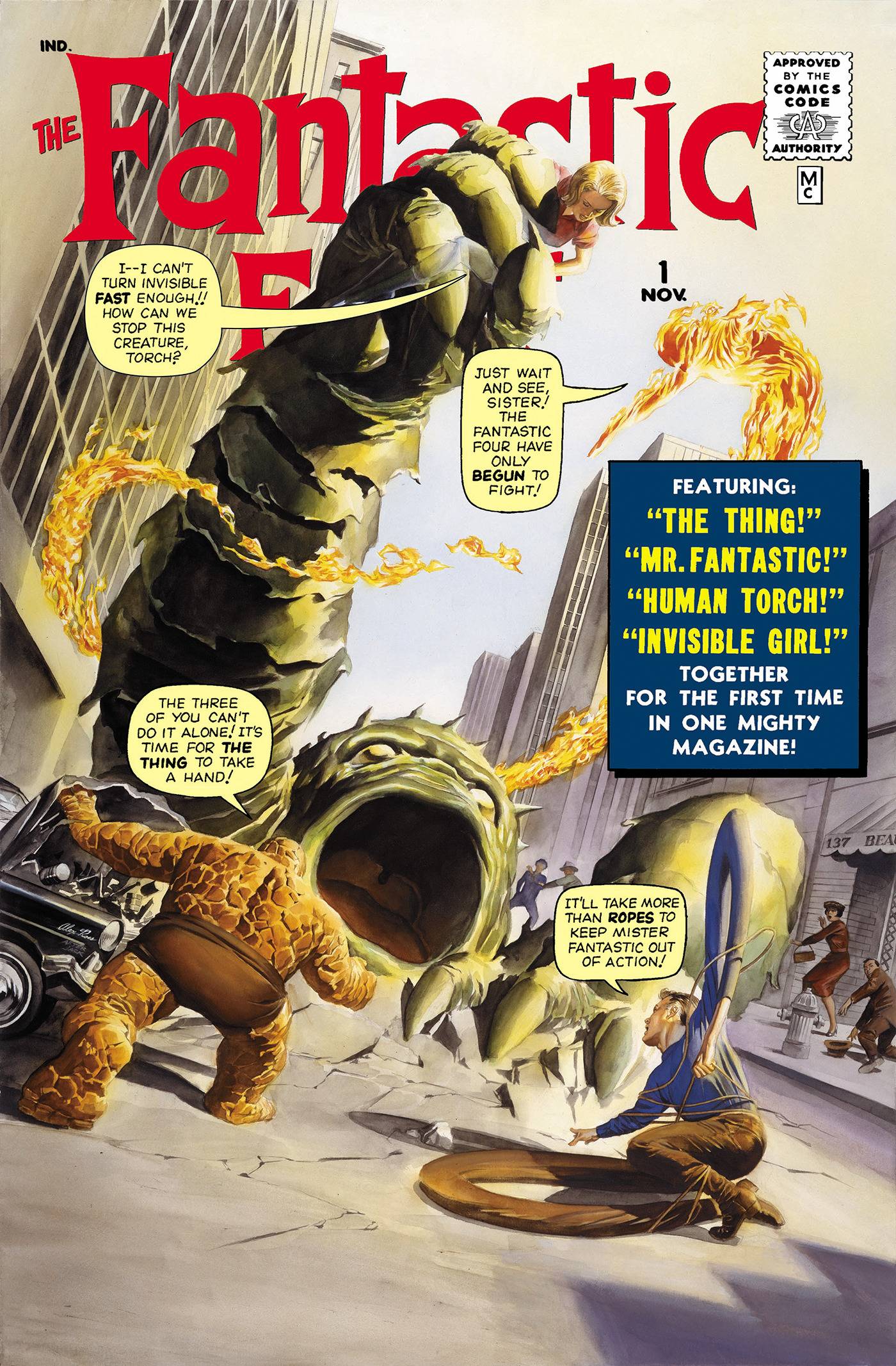 Fantastic Four Facsimile Edition #1 Alex Ross Variant (2025 Printing)