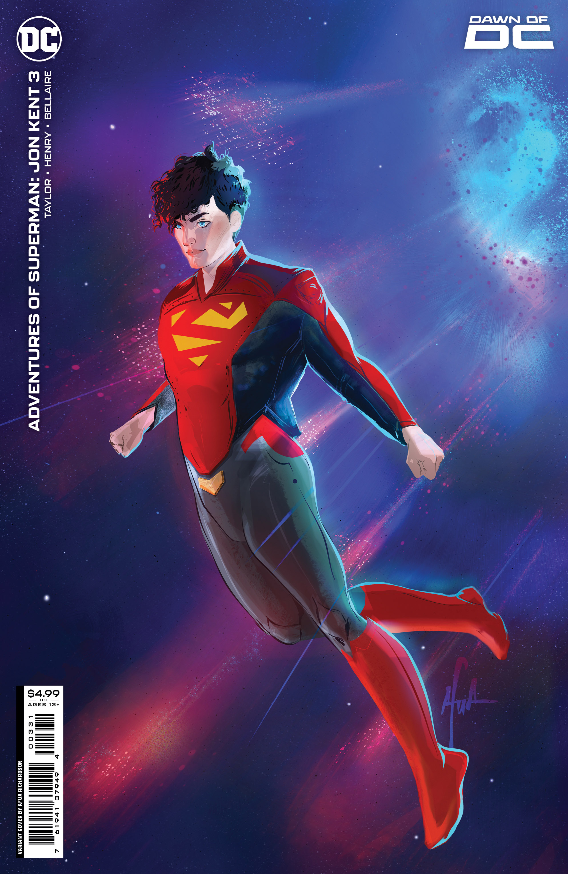 Adventures of Superman Jon Kent #3 Cover C Afua Richardson Card Stock Variant (Of 6)