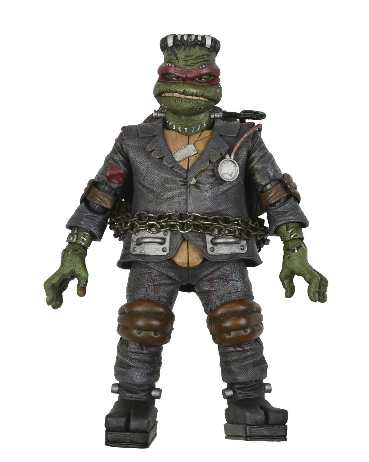 Universal Monsters X Teenage Mutant Ninja Turtles Raphael as Frankensteins Monster Ult 7 Inch Action Figure