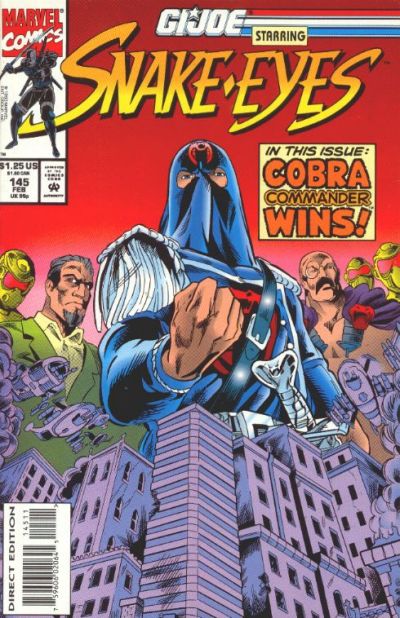 G.I. Joe, A Real American Hero #145 [Direct Edition]- Very Fine (7.5 - 9)