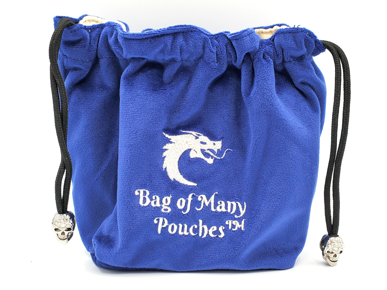 Bag of Many Pouches RPG Dnd Dice Bag Royal Blue