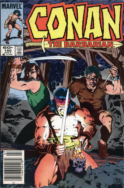 Conan The Barbarian #160 [Newsstand]-Very Good (3.5 – 5)