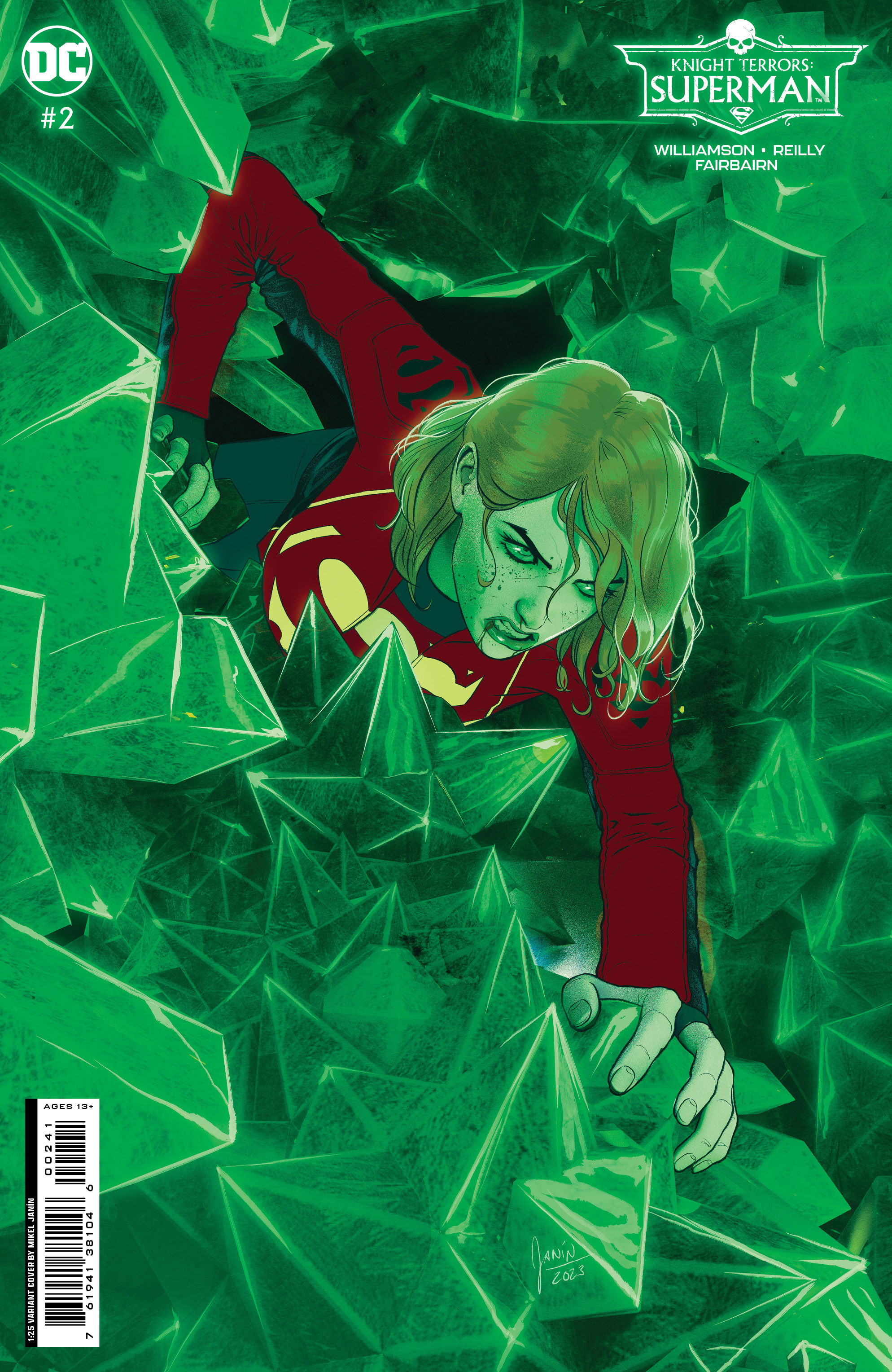 Superman #5.2 Knight Terrors #2 Cover D 1 for 25 Incentive Mikel Janin Card Stock Variant (Of 2)