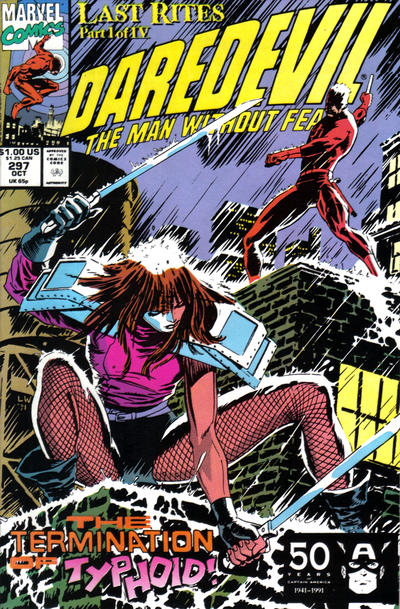 Daredevil #297 [Direct]-Very Good (3.5 – 5)