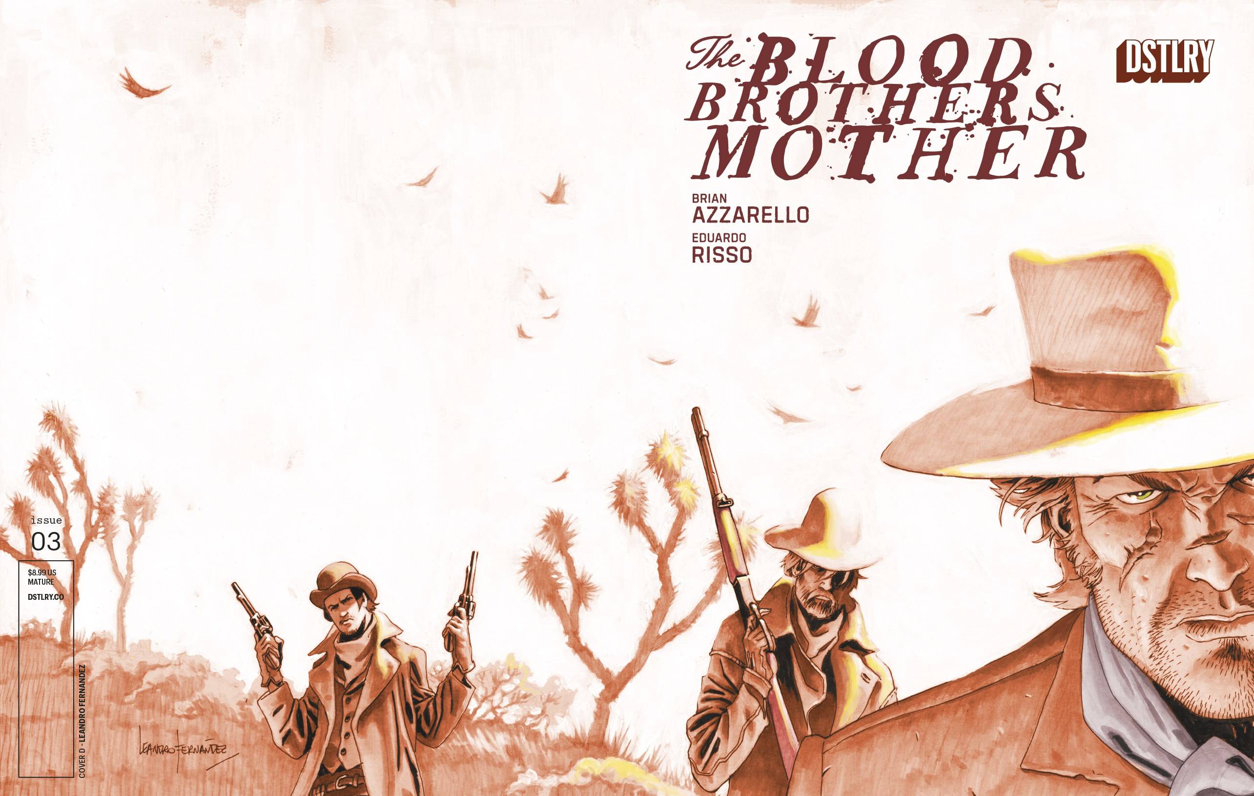 Blood Brothers Mother #3 Cover D 1 for 25 Incentive Leandro Fernandez Variant (Of 3)