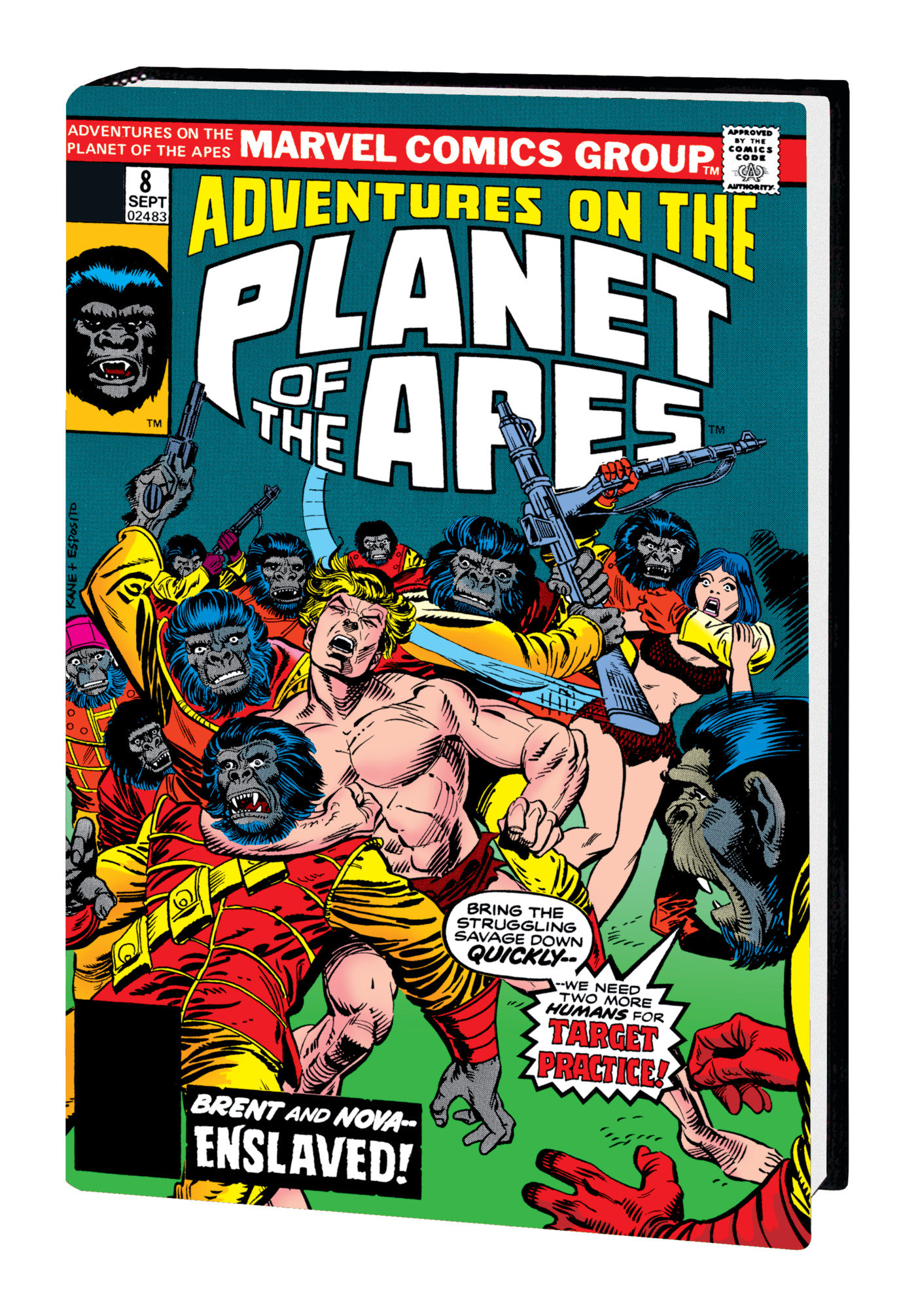 Planet of the Apes Adventure Original Marvel Years Omnibus Kane Dm Hardcover