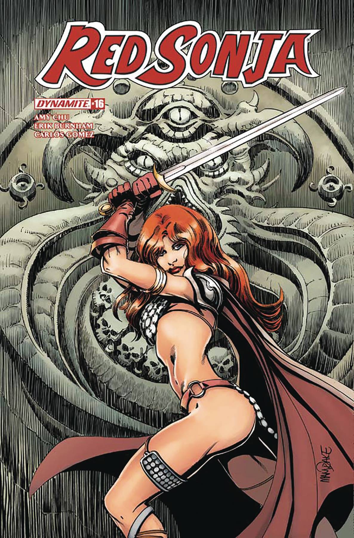 Red Sonja #16 Cover B Mandrake