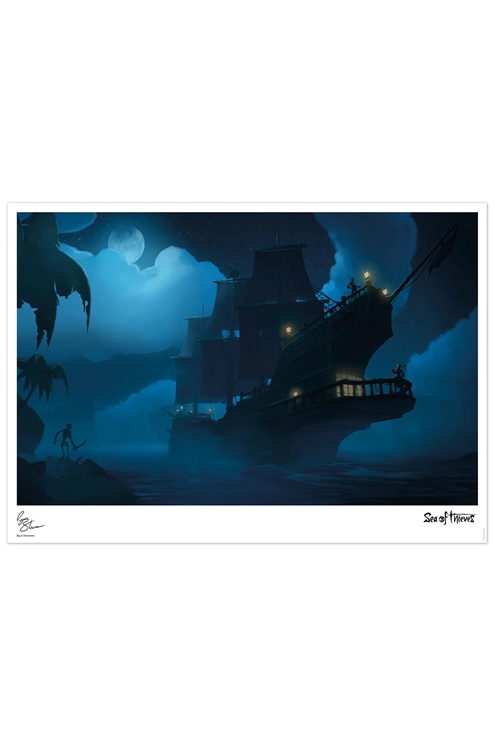 Sea of Thieves Limited Edition Art Print Ship 