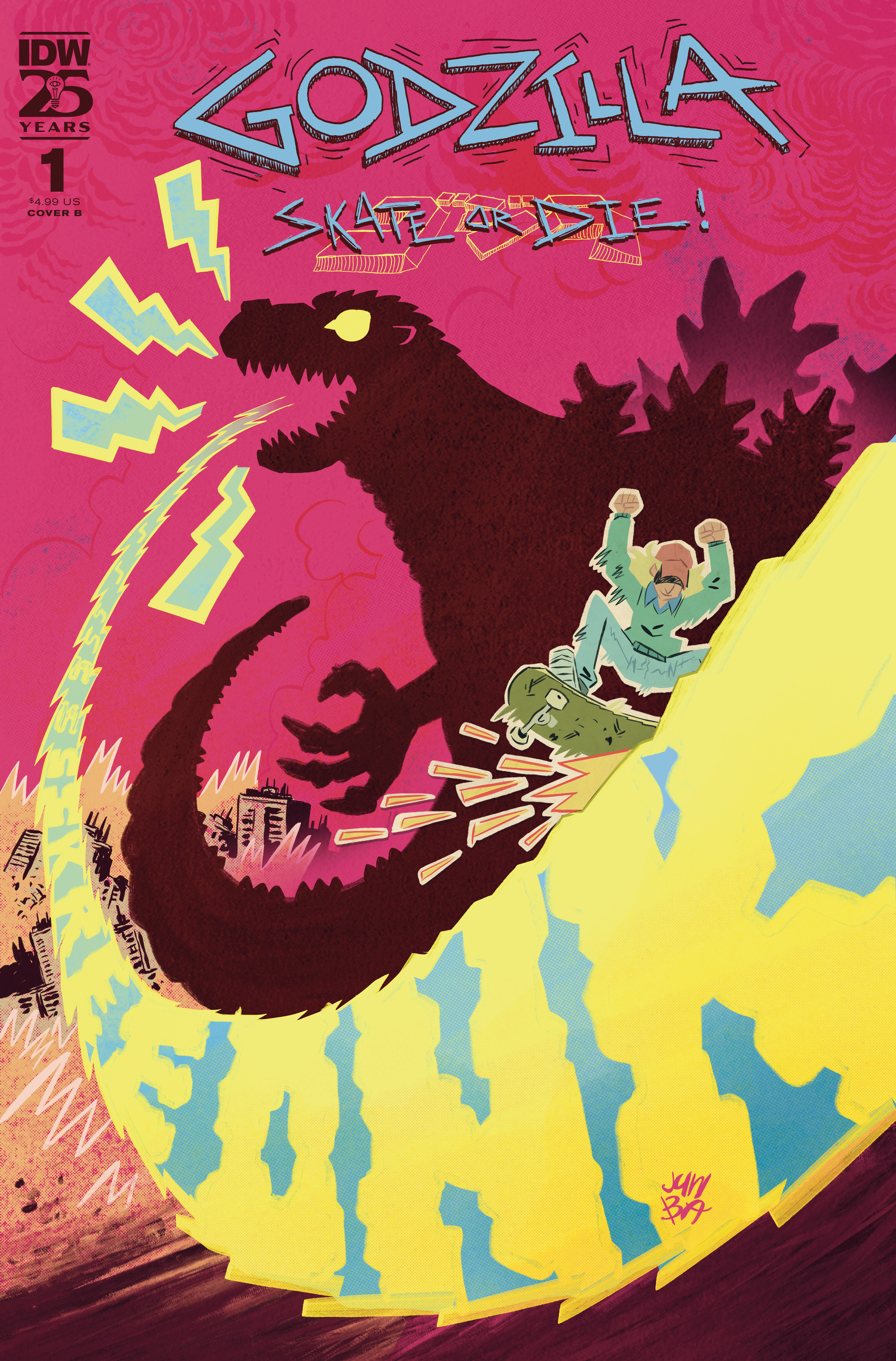 Godzilla: Skate or Die #1 Cover B Ba