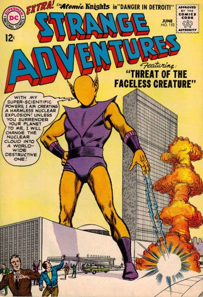 Strange Adventures #153 - G/Vg, Cover Detached At One Staple