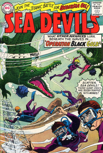 Sea Devils #25 - Fn/Vf 7.0