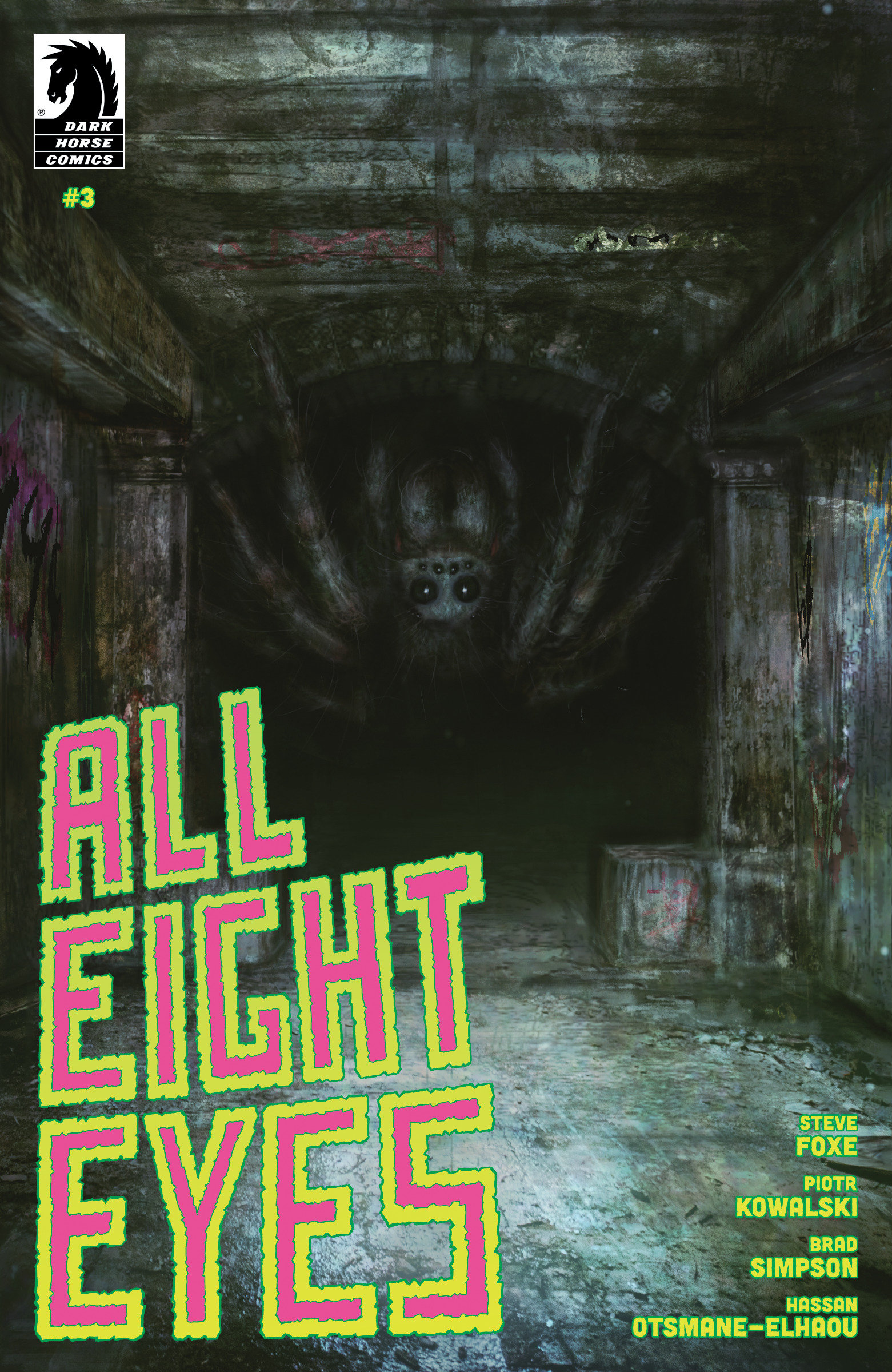 All Eight Eyes #3 Cover B David Romero