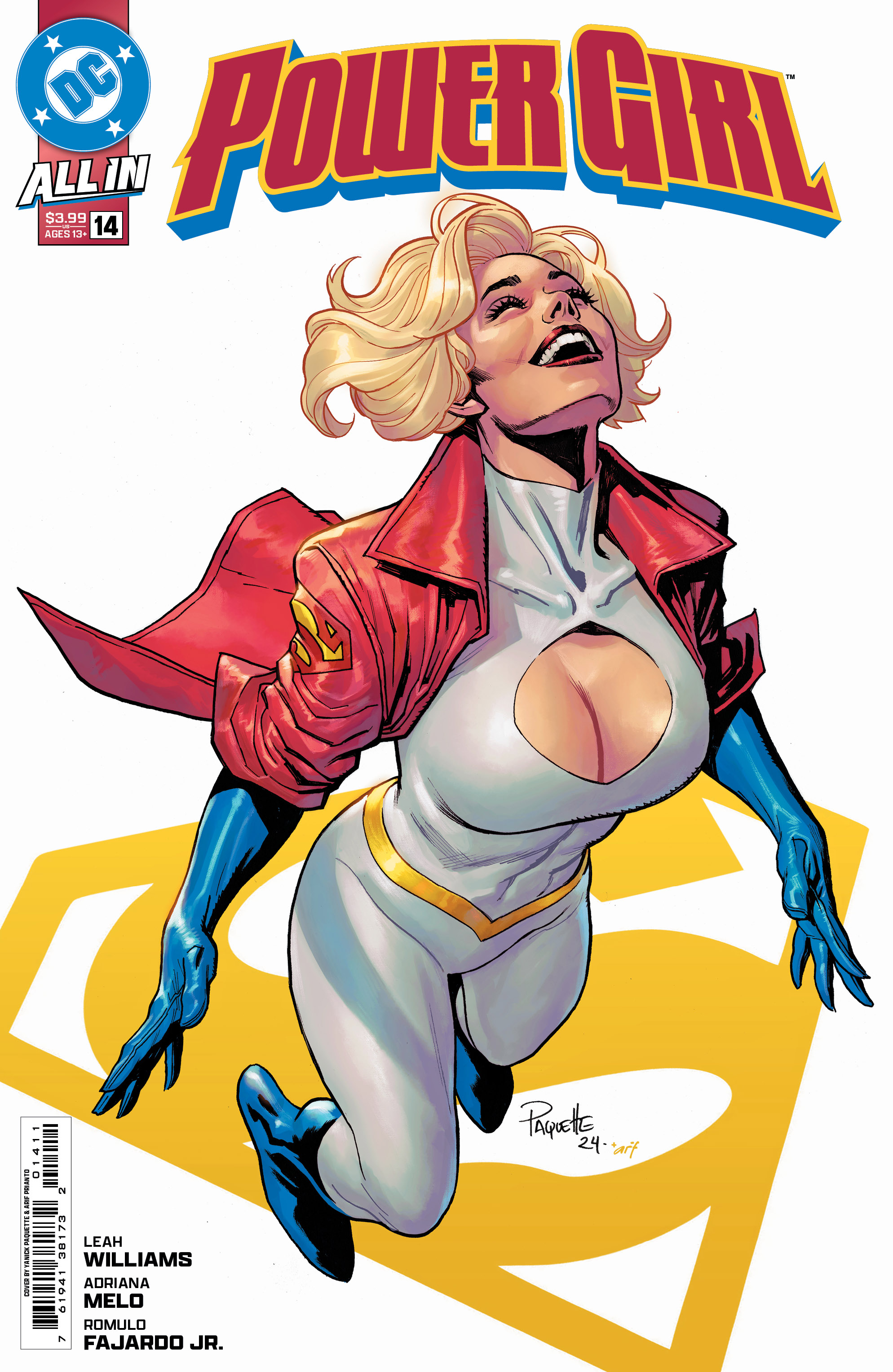 Power Girl #14 Cover A Yanick Paquette