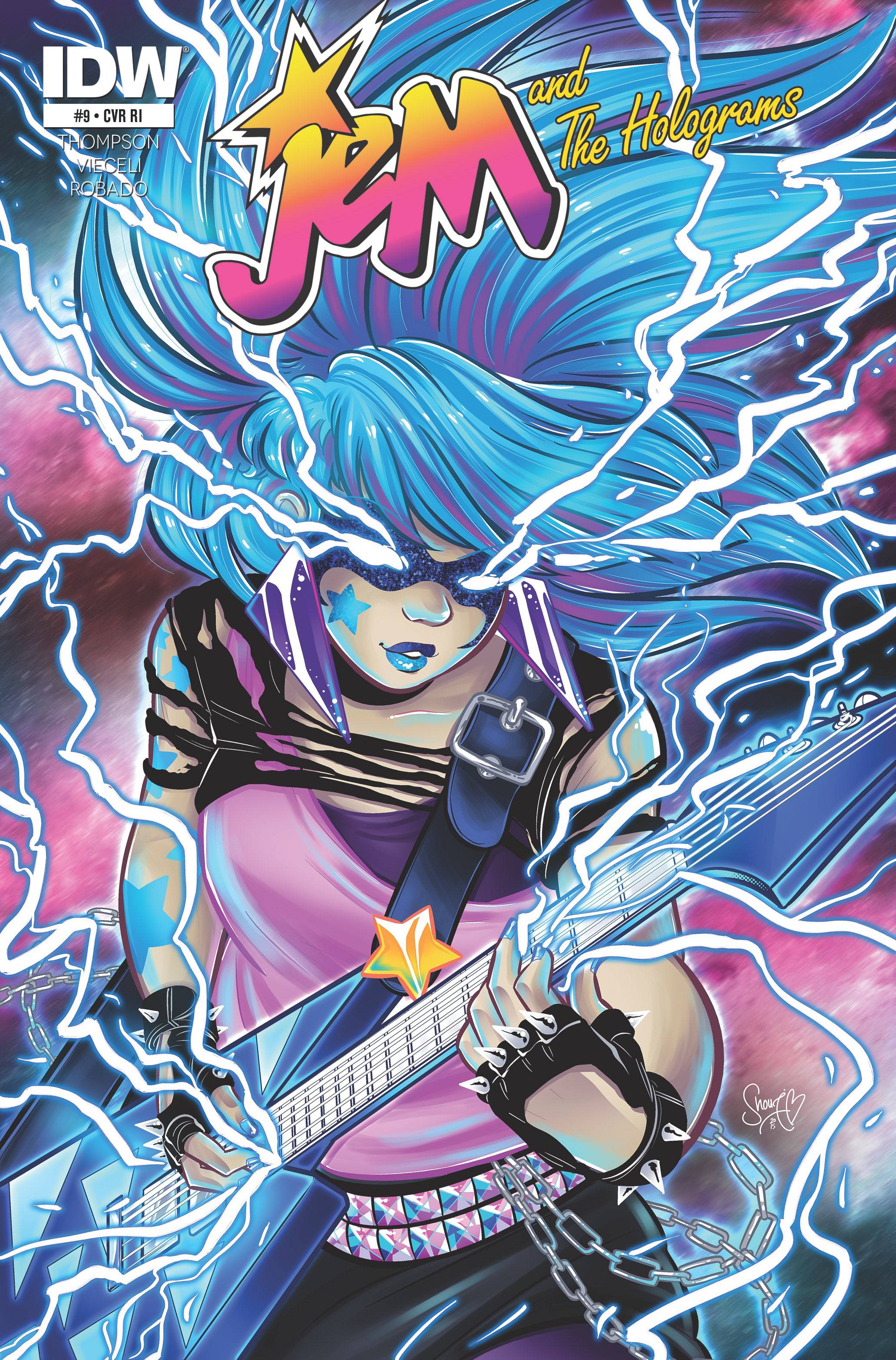 Jem & The Holograms #9 1 for 10 Incentive